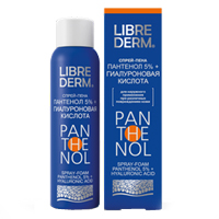 Librederm "Panthenol" спрей пена Пантенол 5% + Гиалуроновая кислота" 130г фото