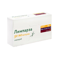 Линпарза капсулы 50мг фото