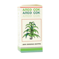 Алоэ сок сок 100мл фото
