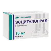 Эсциталопрам таблетки 10мг фото