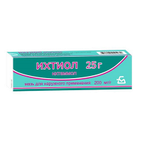 Ихтиол мазь 20% 25г фото