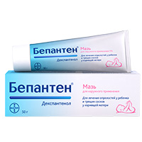 Бепантен мазь 5% 50г фото