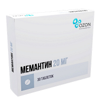 Мемантин таблетки 20мг фото