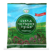 Сила четырех трав леденцы (без сахара) 30г фото
