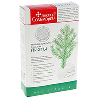 Доктор Сольморей соль для ванн Хвойный концентрат с маслом пихты 900г фото