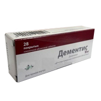 Дементис таблетки 10мг фото