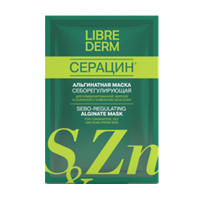 Librederm "Seracin" маска альгинатная себорегулирующая 30г фото
