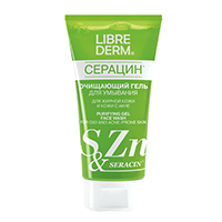 Librederm "Seracin" гель для умывания очищающий 150мл фото
