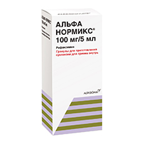 Альфа Нормикс гранулы 100мг/5мл фото