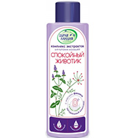 Комплекс экстрактов для купания малышей "Страна Здравландия" "Спокойный животик" 250мл фото