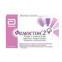 Фемостон 2 таблетки набор 10мг+2мг и 2мг фото