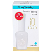 Средство для ногтей "IQ Beauty" зеркальное защитное покрытие и сушка 12,5мл фото