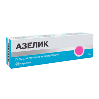 Азелик гель 15% 15г фото