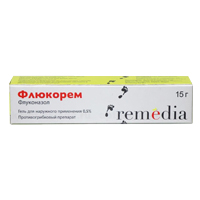 Флюкорем гель 0,5% 15г фото