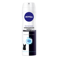 Nivea дезодорант Невидимая защита для черного и белого (Pure) спрей 150мл фото