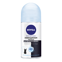 Nivea дезодорант "Невидимая защита для черного и белого" (Pure) шариковый 50мл фото