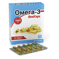RealCaps "Омега-3" капсулы 1400мг фото