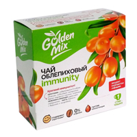 Чай облепиховый "GoldenMix" Immunity 18г фото
