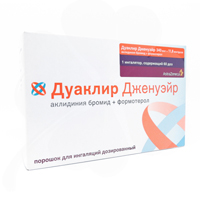Дуаклир Дженуэйр порошок 340мкг+11,8мкг/доза (60 доз) фото