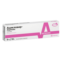 Ацикловир-Акрихин мазь 5% 10г фото