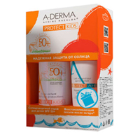 A-Derma "Protect" набор спрей для детей SPF50+ 200мл+лосьон после загара 100мл фото
