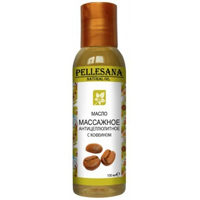 Масло массажное "Pellesana" антицеллюлитное с кофеином 100мл фото