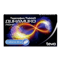 Динамико Лонг таблетки 20мг фото