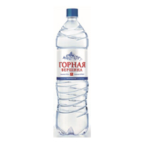 Вода минеральная "Горная вершина" природная питьевая столовая негазированная 1,5л фото