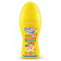 Спрей солнцезащитный "Sun Marina Kids" для детей SPF50+ 150мл фото