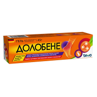 Долобене гель 45г фото