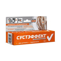 Сустэффект Биоактив линимент 50г фото