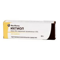 Ихтиол мазь 10% 30г фото