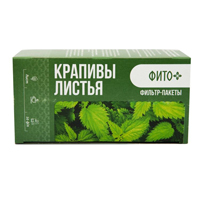 Целебная поляна "Крапивы листья" "Фито+" фильтр-пакеты по 1,5г фото