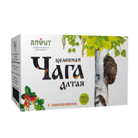 Целебная чага Алтая с шиповником чай 2г фото