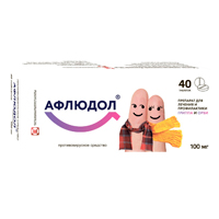 Афлюдол таблетки 100мг фото