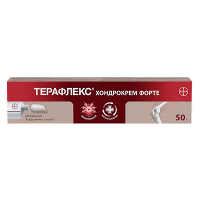 Терафлекс Хондрокрем Форте крем 10мг/г+50мг/г 50г фото