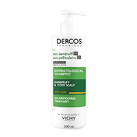 VICHY "Dercos Technique" шампунь уход "Anti-Dandruff DS" интенсивный "Против перхоти DS" для сухих волос 390мл фото