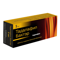 Тадалафил Бактэр таблетки 5мг фото