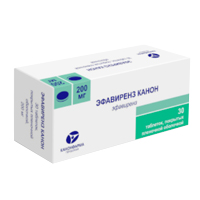 Эфавиренз Канон таблетки 200мг фото