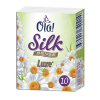 OLA! Silk Sense платки носовые Luxe Ромашка фото
