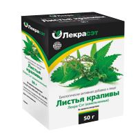 Листья крапивы "Лекра-Сэт" измельченные 50г фото