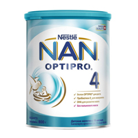 Нан 4 Optipro Детское молочко с пробиотиками 800г фото