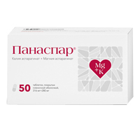 Панаспар таблетки 316мг+280мг фото