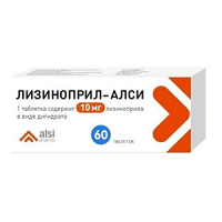 Лизиноприл-АЛСИ таблетки 10мг фото