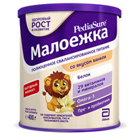 ПедиаШур Малоежка смесь со вкусом ванили 400г фото