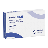 Латуда таблетки 40мг фото