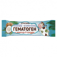 Гематоген "Русский" с кокосом в глазури "Vitateka" 40г фото