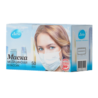 Маска медицинская "Latio" Классик с рисунком фото