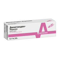 Диметинден-Акрихин гель 0,1% 30г фото