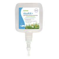 Средство дезинфицирующее "Alsoft R Plus" кожный антисептик 1,2л фото